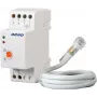 ORNO OR-CR-219 DIN bėgio prieblandos jutiklis su išoriniu fotoelementu, 230V AC, 10A, 2-100 liuksų