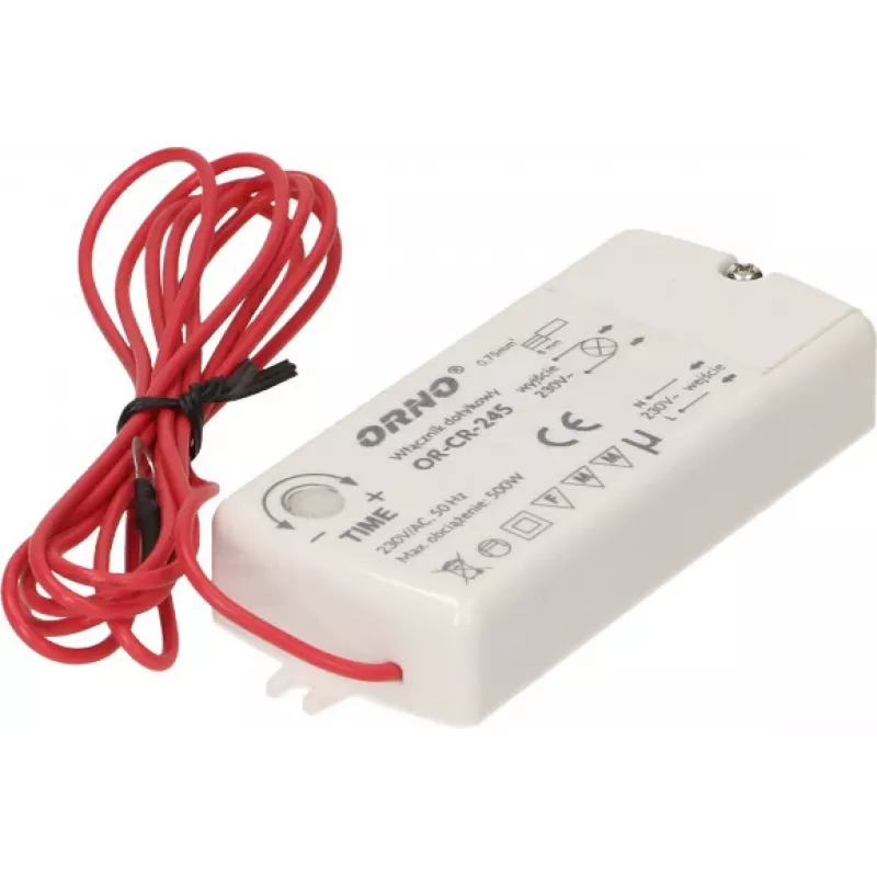 ORNO OR-CR-245 belietis indukcinis artumo jungiklis LED apšvietimui, juodas