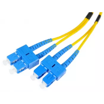 OPTIX Single-Mode Duplex SC/UPC į SC/UPC šviesolaidinis jungiamasis kabelis 2m