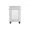 Lanberg FF01-6615-23SL Laisvai pastatoma 19 colių spinta 15U 600x600 pilka su perforuotomis durimis ir LCD plokščia pakuotė