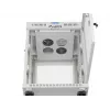 Lanberg FF01-6615-23SL Laisvai pastatoma 19 colių spinta 15U 600x600 pilka su perforuotomis durimis ir LCD plokščia pakuotė
