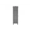 LANBERG 19 inch 42U ant grindų montuojamas stovo korpusas 600x1000 mm pilkas, grūdinto stiklo durys, LCD ekranas, plokščia pakuotė
