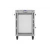 Lanberg 19 colio 15U 600x800 pilkas grindinis stelažas su perforuotomis durimis ir LCD (plokščioje pakuotėje)