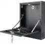 Pulsar AWO528 DVR korpusas, plieninis, juodas, montuojamas ant sienos