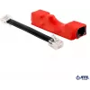 ATTE ASUC-15-480-HS pasyvus PoE adapteris, įėjimas 10-30V DC, išėjimas 48V DC 15W, 0,31A, RJ45, montuojamas ant sienos, juodas