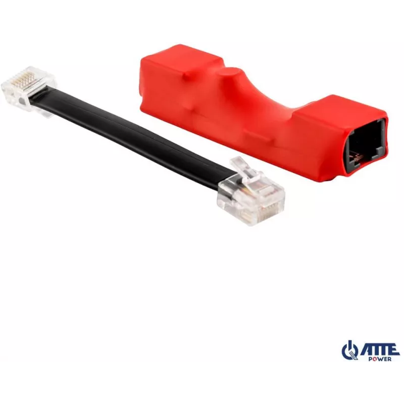 ATTE ASUC-15-480-HS pasyvus PoE adapteris, įėjimas 10-30V DC, išėjimas 48V DC 15W, 0,31A, RJ45, montuojamas ant sienos, juodas