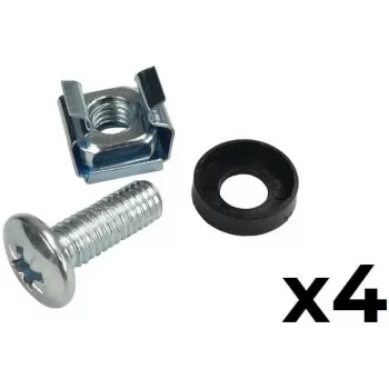 ATTE ADD-RACK2U2 Recessed Mounting Adapter 2U 19 inch Rack Black