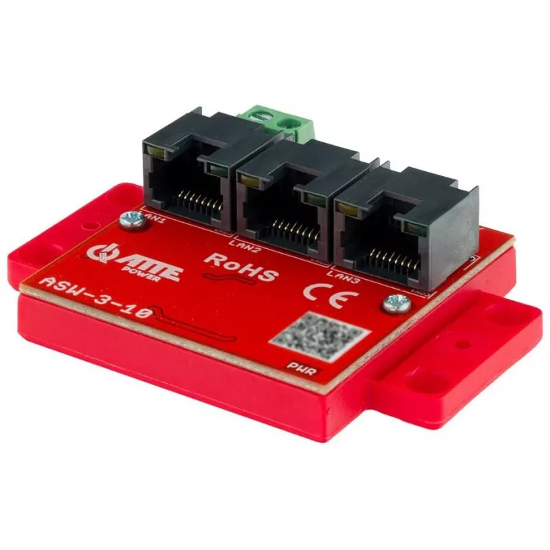 ATTE ASW-3-10 Unmanaged Switch 10 Port 10/100 Mbps Desktop