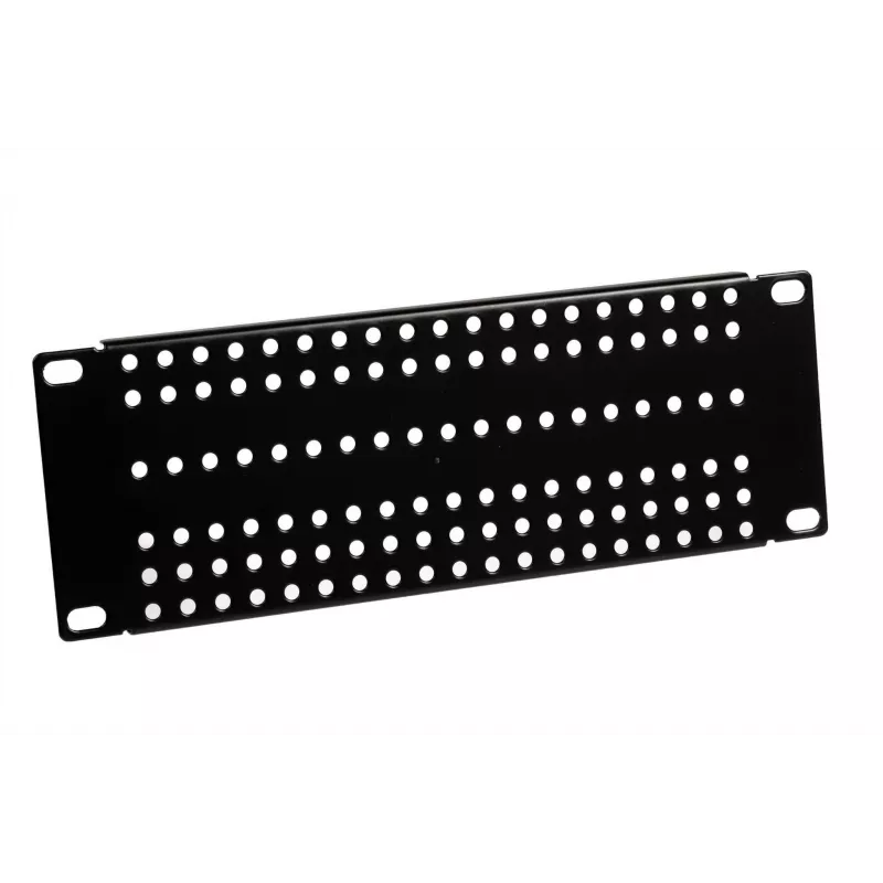 ATTE ADD-RACK10-2U1 10-Inch 2U Rack Mounting Adapter su tiesiomis skylutėmis, juoda