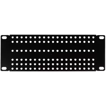 ATTE ADD-RACK10-2U1 10-Inch 2U Rack Mounting Adapter su tiesiomis skylutėmis, juoda