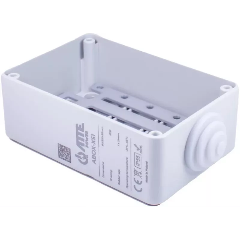 ATTE ABOX-XS1 IP55 lauko korpusas šviesiai pilkas