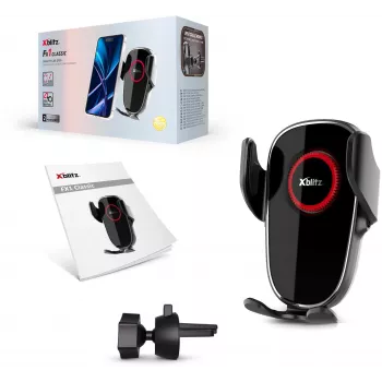 Xblitz FX1 Classic automobilinis telefono laikiklis – tvirtinimas prie prietaisų skydelio arba priekinio stiklo su siurbtuku
