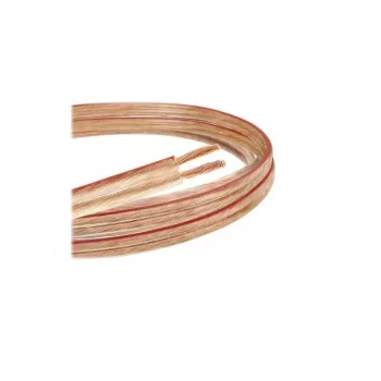 Libox garsiakalbių kabelis 2x2.50mm LB0009-50 garso kabelis 50 m permatomas