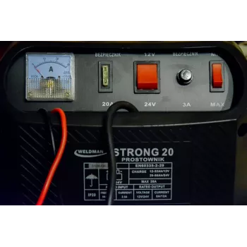 GREENCELL WELDMAN PROSTOWNIK STRONG 20 12V/24V akumuliatoriaus įkroviklis