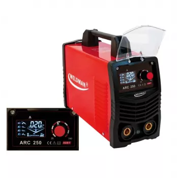 GREENCELL WELDMAN Inverter ARC-250 MMA suvirinimo aparatas 230V 250A