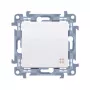 KONTAKT SIMON 10 modulių baltas tarpinis kryžminis jungiklis su varžtais 10AX 250V