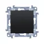 KONTAKT SIMON 10 Universal Switch Module 2x Screw Terminals 10AX 250V Matte Black