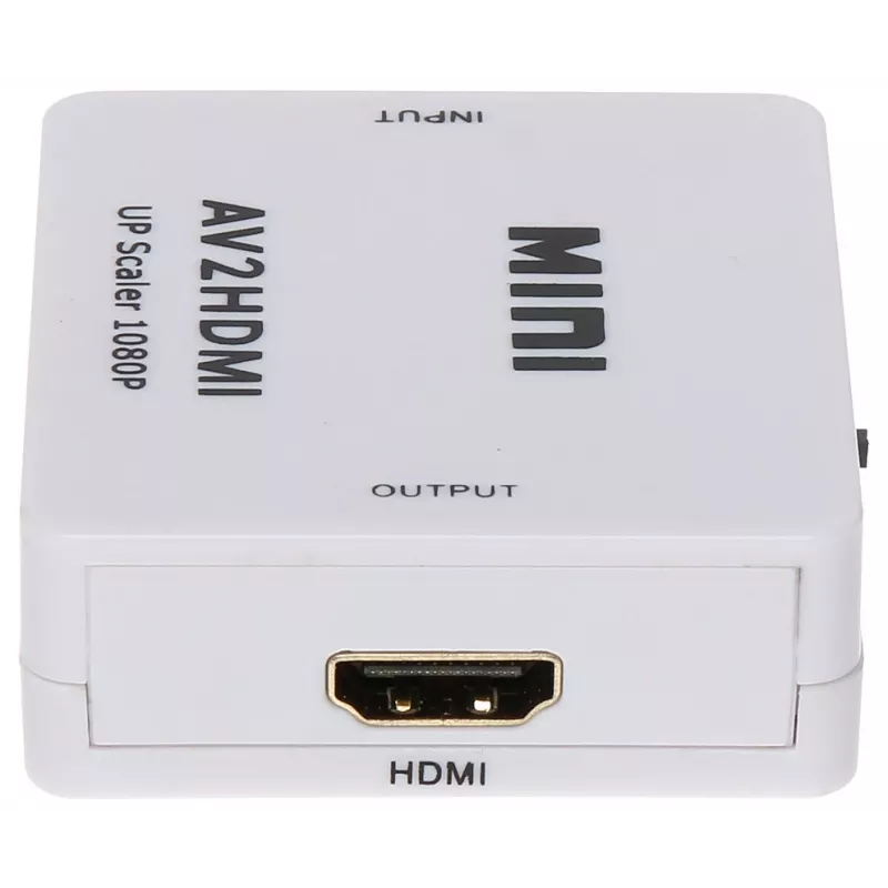 DELTA AV į HDMI keitiklis juodas