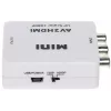 DELTA AV į HDMI keitiklis juodas