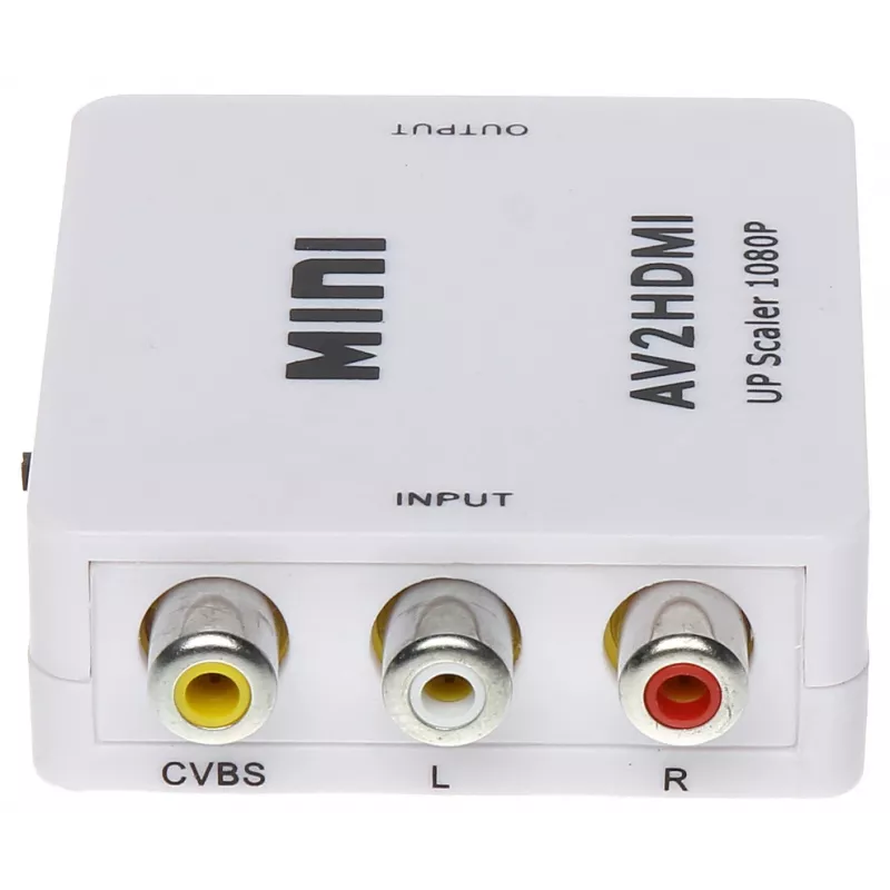 DELTA AV į HDMI keitiklis juodas