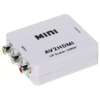 DELTA AV į HDMI keitiklis juodas