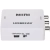 DELTA HDMI į AV keitiklis - juodas