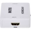 DELTA HDMI į AV keitiklis - juodas