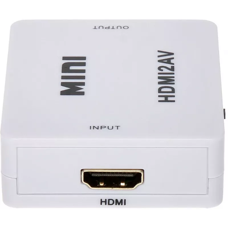 DELTA HDMI į AV keitiklis - juodas