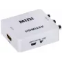 DELTA HDMI į AV keitiklis - juodas
