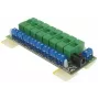DELTA LZ-8/E maitinimo skirstytuvas, 8 išėjimai, 10-30V DC, 8A, gnybtinė jungtis