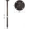 DELTA teleskopinis lubinis kameros laikiklis BR-150X300-B, juodas