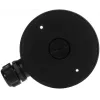 DELTA STG-1280ZJ-DM46(BLACK) Jungiamoji dėžutė / Kameros laikiklis, juoda, aliuminio lydinys