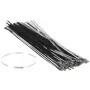 DELTA Montage Nerūdijančio plieno kabelio raištis SSCT-400X4.6 400mm x 4.6mm 100 vnt.