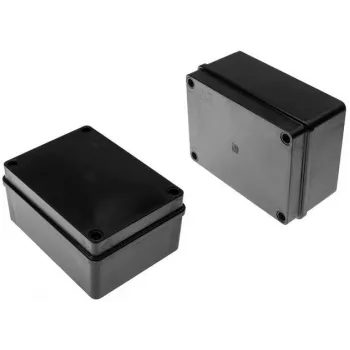 Hermetinė jungiamoji dėžė 150x110x70mm IP65 Halogen-Free Black PAWBOL S-B316C