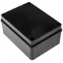 Hermetinė jungiamoji dėžė 150x110x70mm IP65 Halogen-Free Black PAWBOL S-B316C