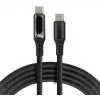 USB-C į USB-C laidas 100cm 100W PD LCD ekranas everActive CBB-1PD5L