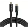 USB-C į USB-C laidas 2m 100W LCD galios ekranas everActive CBB-2PD5L