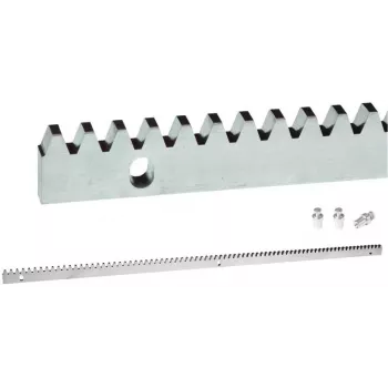 PSG Premium Gear Rack 60.051 stumdomiems vartams - 8 mm pagrindo plokštė, M4 modulis, 1 metras, cinkuotas plienas