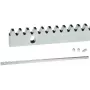 PSG Premium Gear Rack 60.051 stumdomiems vartams - 8 mm pagrindo plokštė, M4 modulis, 1 metras, cinkuotas plienas