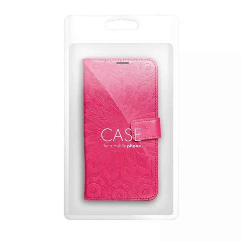 OEM Flip Case, skirtas iPhone 17 / 18 Mezzo Book Mandala Magenta