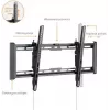 GETFORT GF-T3780-75 Pakreipiamas TV laikiklis sienai, LED/LCD 37-80 colių, 75kg, VESA 650x405mm, juodas