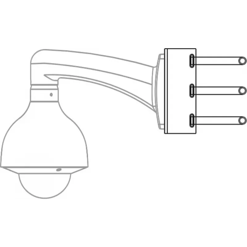 MITON MT-P150V2 Pole Mount Adapter White