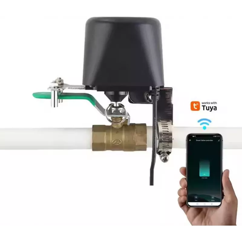 GISE GV-WF Smart Wi-Fi Water/Gas Valve Controller, Tuya Compatible