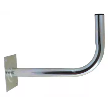 ROBSON Antenos sieninis laikiklis L400 (40 cm) - cinkuotas plienas, sidabrinis