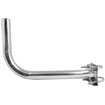 ROBSON L400B Balkono antenos laikiklis 40 cm sidabrinis cinkuotas plienas