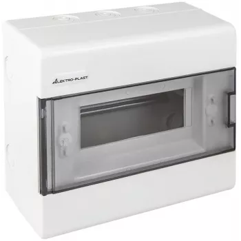 ELEKTRO-PLAST OPATÓWEK SRn-8 Modulinis skirstomasis skydas 1x8 Paviršinis montavimas (N+PE) IP40