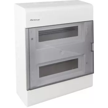 ELEKTRO-PLAST OPATÓWEK SRn-24 Paviršinio montavimo skirstomasis skydas 2x12 modulių (N+PE) IP40