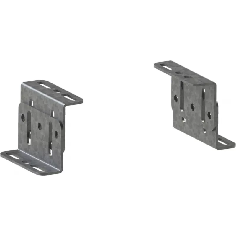 SAFE Universal Mounting Base for Sliding Gate Motors / Set of 4 Angle Brackets ASM150-2