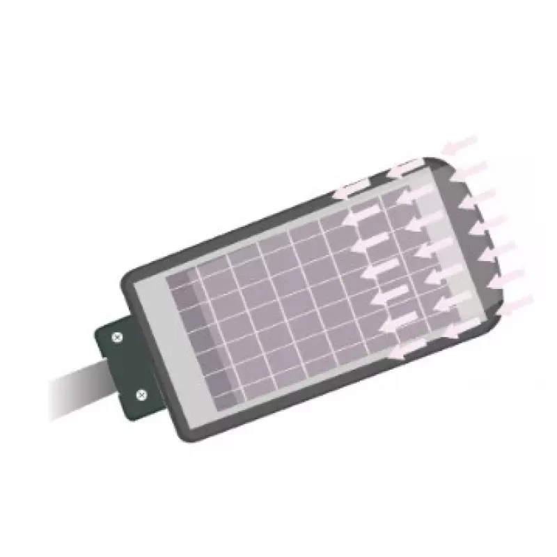 VOLT POLSKA Solar Lamp JOCKER 120 + 12W Panel + Remote