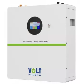 Volt Polska Ultra-5 51.2V 100Ah 100A LiFePO4 energijos kaupimo sistema